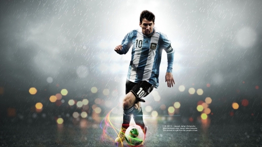 wallpaper of messi