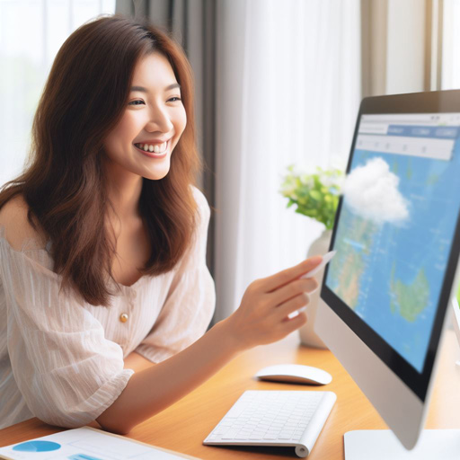 xem thời tiết trên máy tính
